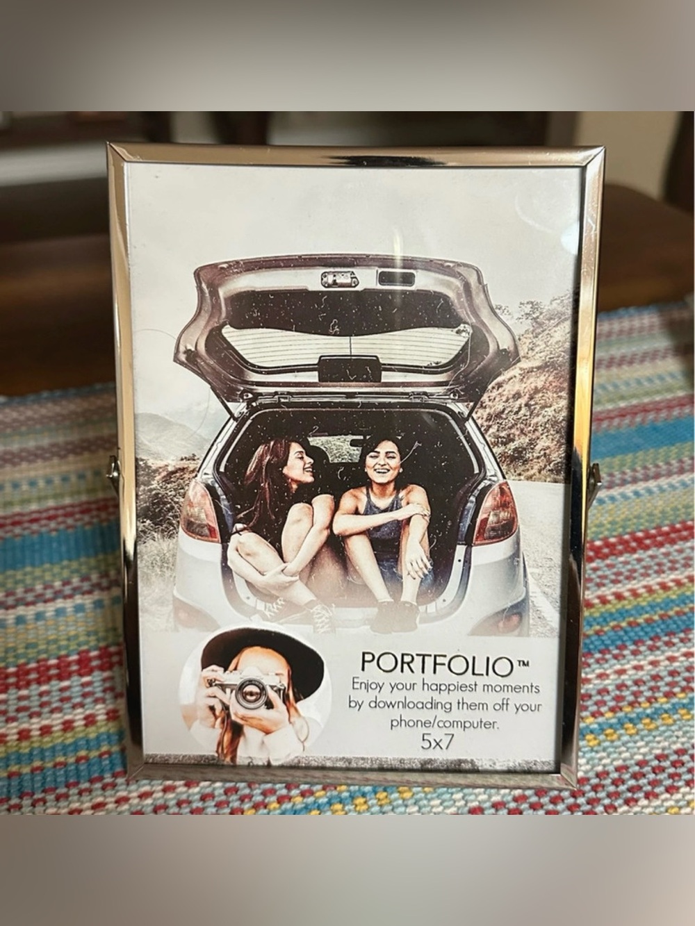 5x7 Silver-tone Photo Frame
